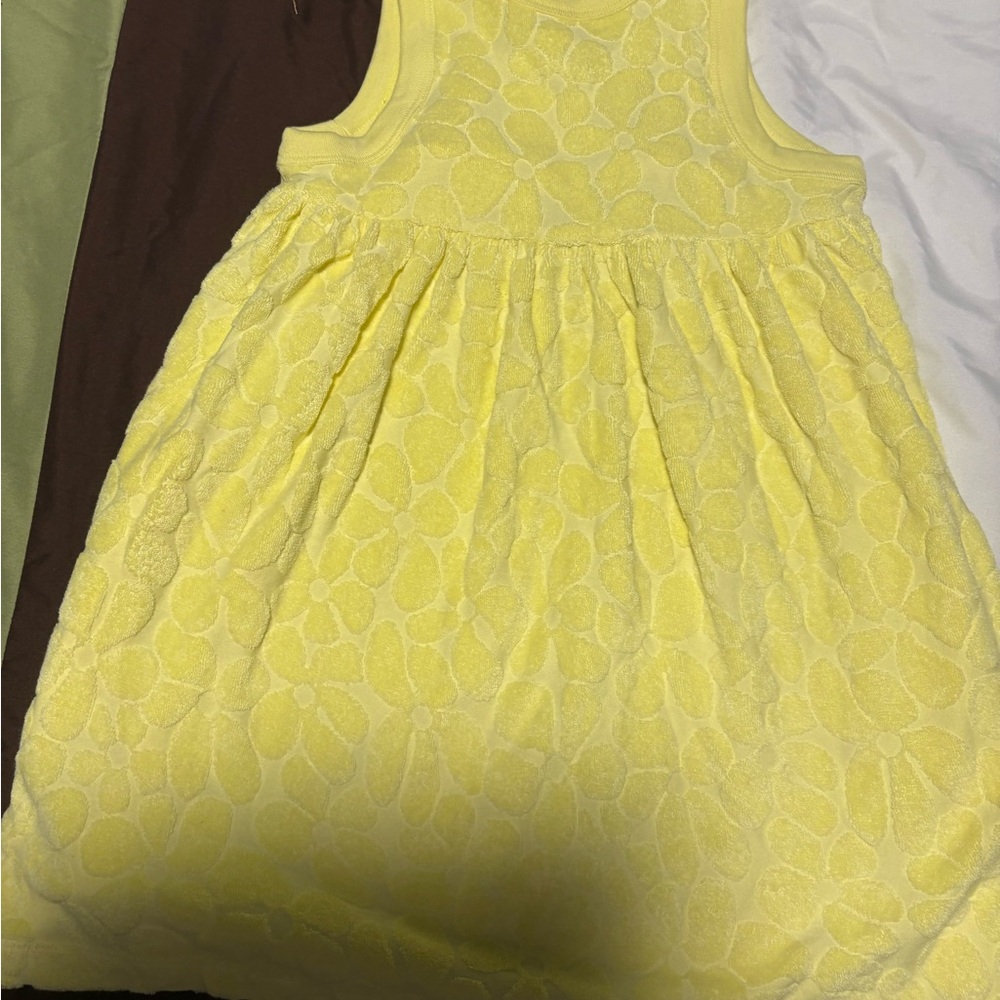 Hanna Andersson Sunny Yellow Floral Dress